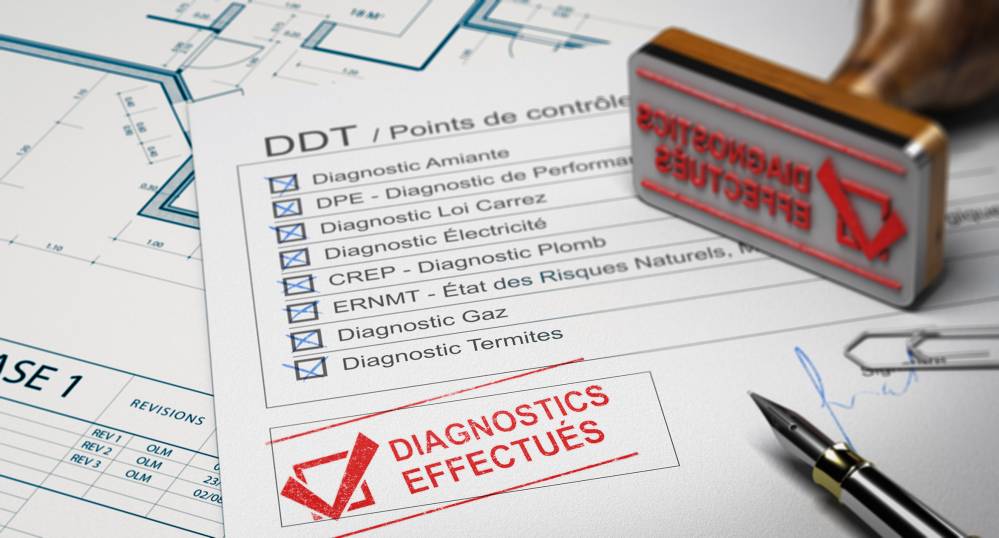 dossier de diagnostics près de Barentin